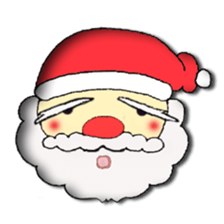 An idle Santa sticker #830083