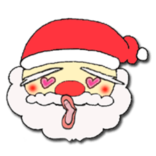 An idle Santa sticker #830084