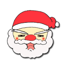 An idle Santa sticker #830086