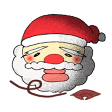 An idle Santa sticker #830087