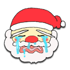 An idle Santa sticker #830088