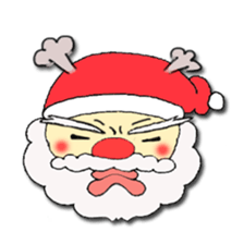 An idle Santa sticker #830090