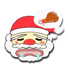 An idle Santa sticker #830093