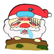 An idle Santa sticker #830094
