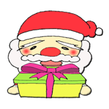 An idle Santa sticker #830101
