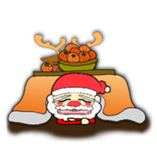 An idle Santa sticker #830115