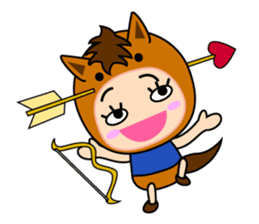 Original Horoscopes: "The Archer" sticker #830120