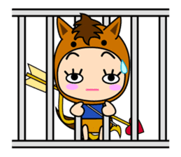 Original Horoscopes: "The Archer" sticker #830121