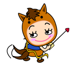 Original Horoscopes:  "The Archer" sticker #830122