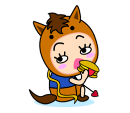 Original Horoscopes: "The Archer" sticker #830123