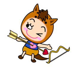 Original Horoscopes: "The Archer" sticker #830126