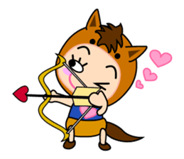 Original Horoscopes: "The Archer" sticker #830127