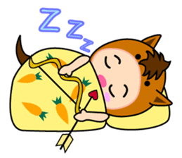 Original Horoscopes: "The Archer" sticker #830132