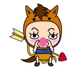 Original Horoscopes: "The Archer" sticker #830135