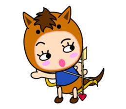 Original Horoscopes: "The Archer" sticker #830136