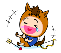 Original Horoscopes:  "The Archer" sticker #830137