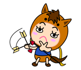 Original Horoscopes: "The Archer" sticker #830138