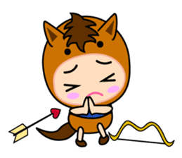 Original Horoscopes: "The Archer" sticker #830139