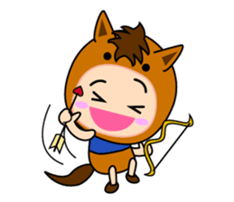 Original Horoscopes: "The Archer" sticker #830141