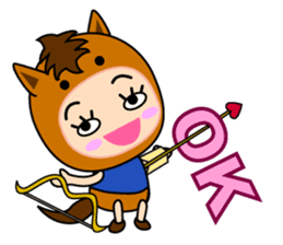 Original Horoscopes: "The Archer" sticker #830151