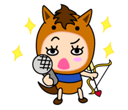 Original Horoscopes: "The Archer" sticker #830153