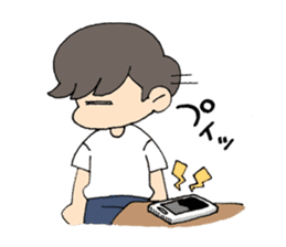 'Cause I'm busy sticker #830174