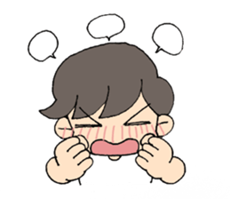 'Cause I'm busy sticker #830179