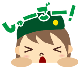 Boy Scout (Face Sticker) sticker #830286