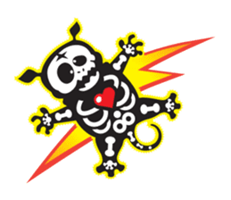 "Moo" & "Mee" : 2Pugs sticker #830421