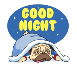 "Moo" & "Mee" : 2Pugs sticker #830437