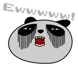 Panda-like creature English ver sticker #831153