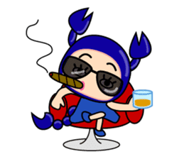 Original Horoscopes: "The Scorpion" sticker #831279