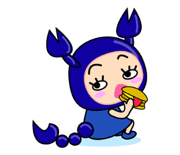 Original Horoscopes: "The Scorpion" sticker #831283