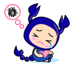 Original Horoscopes: "The Scorpion" sticker #831285