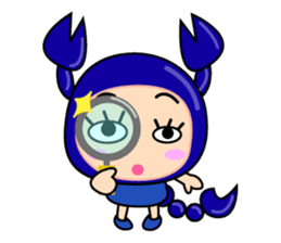 Original Horoscopes: "The Scorpion" sticker #831291