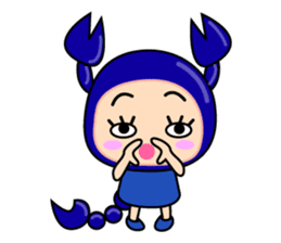 Original Horoscopes: "The Scorpion" sticker #831295