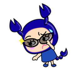 Original Horoscopes: "The Scorpion" sticker #831298