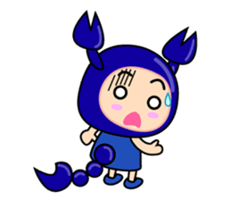 Original Horoscopes: "The Scorpion" sticker #831304