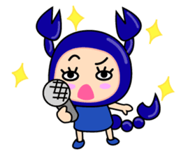 Original Horoscopes: "The Scorpion" sticker #831313