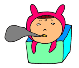 Rabbit Hood sticker #831448