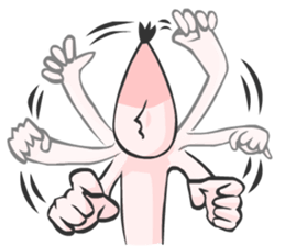 Forest sprite SIINOMI-MAN sticker #831562