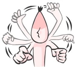 Forest sprite SIINOMI-MAN sticker #831562