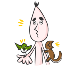 Forest sprite SIINOMI-MAN sticker #831593