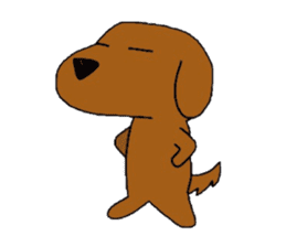 Feeling of the Dachshund name is Turkey sticker #832002
