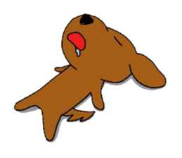 Feeling of the Dachshund name is Turkey sticker #832005