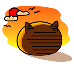 Ordinary cat  sticker sticker #832557