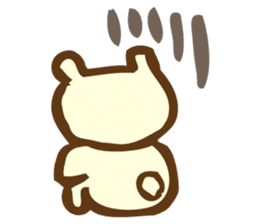 A handwritten cute bear, Nyamuta sticker #832617
