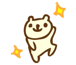 A handwritten cute bear, Nyamuta sticker #832635