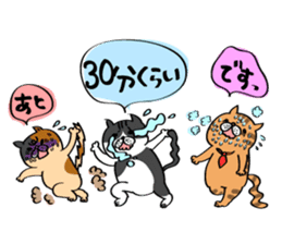 Cats are meeting sticker #833364