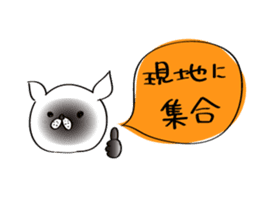 Cats are meeting sticker #833373